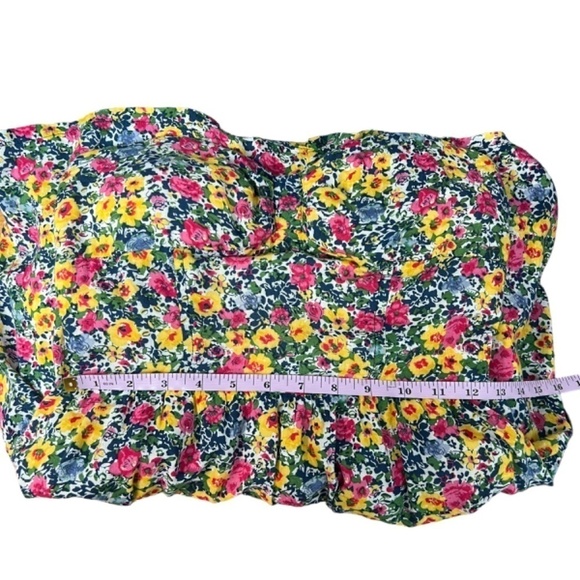 Twenty One Floral Chic Coquette Beach Romantic Coastalgirl Mini Dress Size Small - Picture 11 of 13